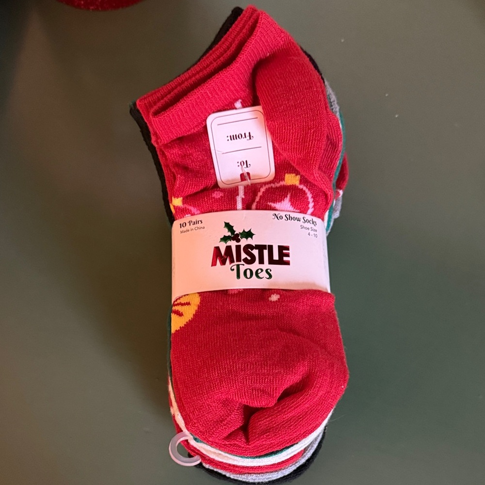 NWT-10 Pair-Women’s Christmas Socks